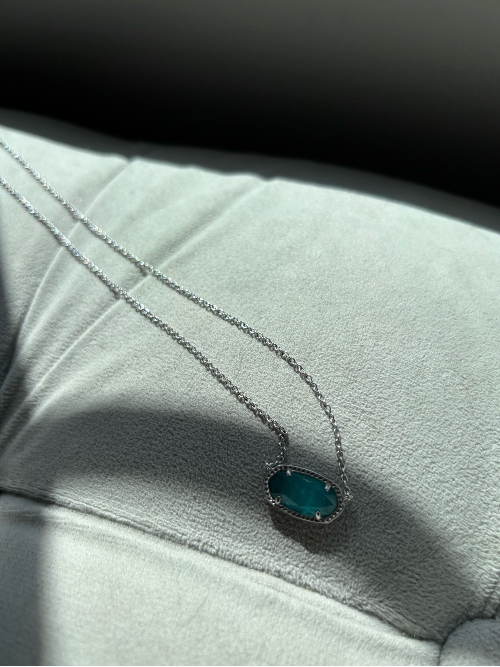 Kendra Scott Elisa Silver Pendant Necklace